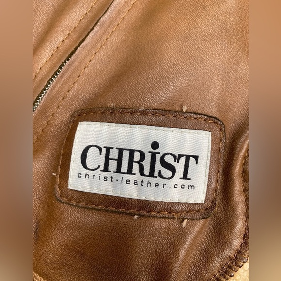 Werner Christ Leather Jacket 🌟 - Picture 5 of 8